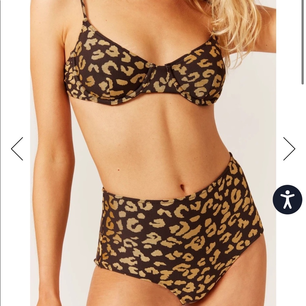 Solid & Striped Ginger Bikini Top - S